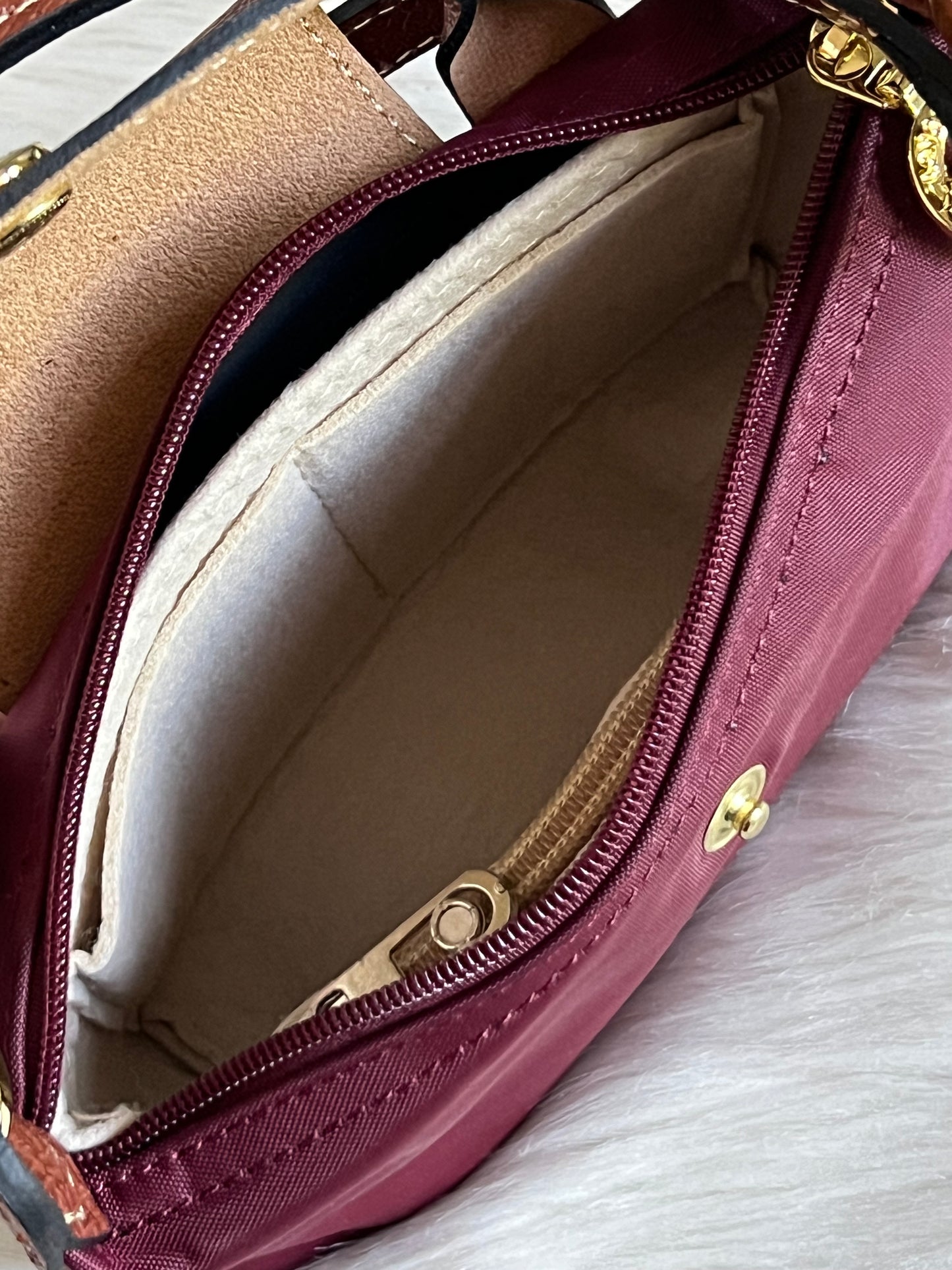 Longchamp XS Le Pliage Original Pouch with Strap