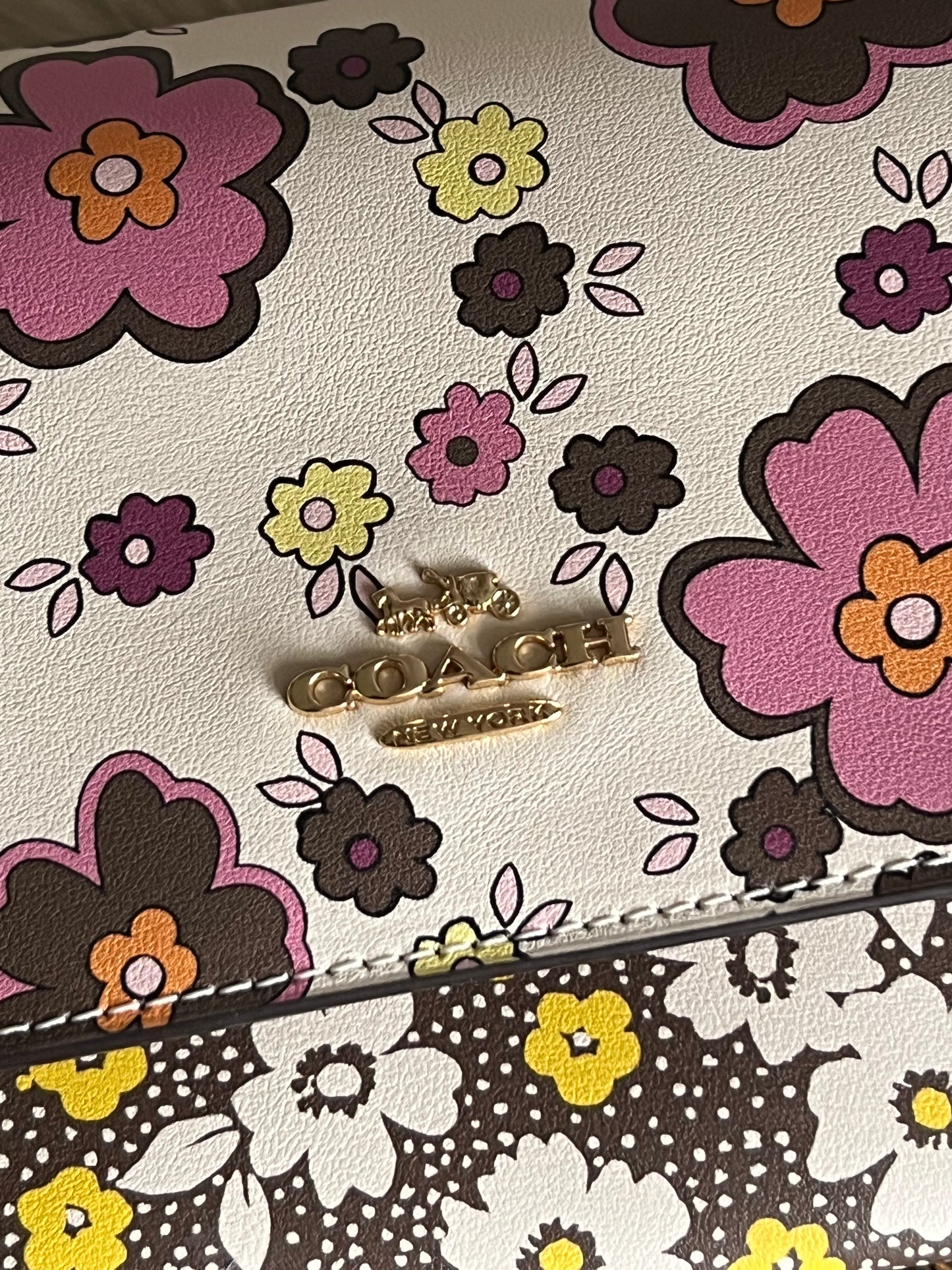 Coach Mini Klare Crossbody Bag with Floral Print