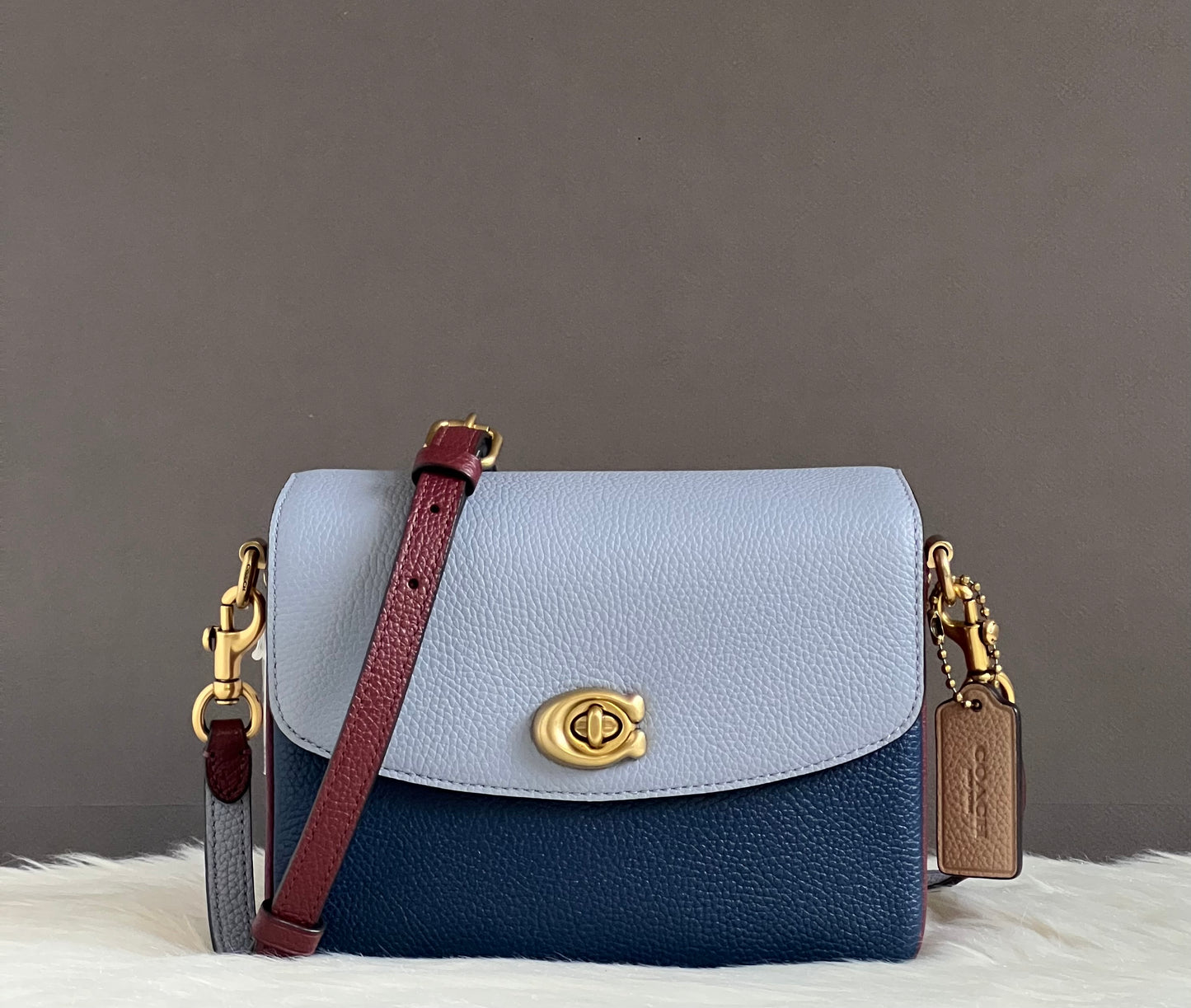 Coach Cassie Crossbody 19 In Colorblock