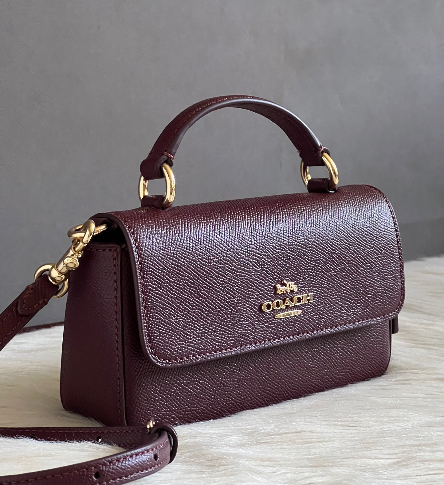 Coach Mini Josie Top Handle Bag