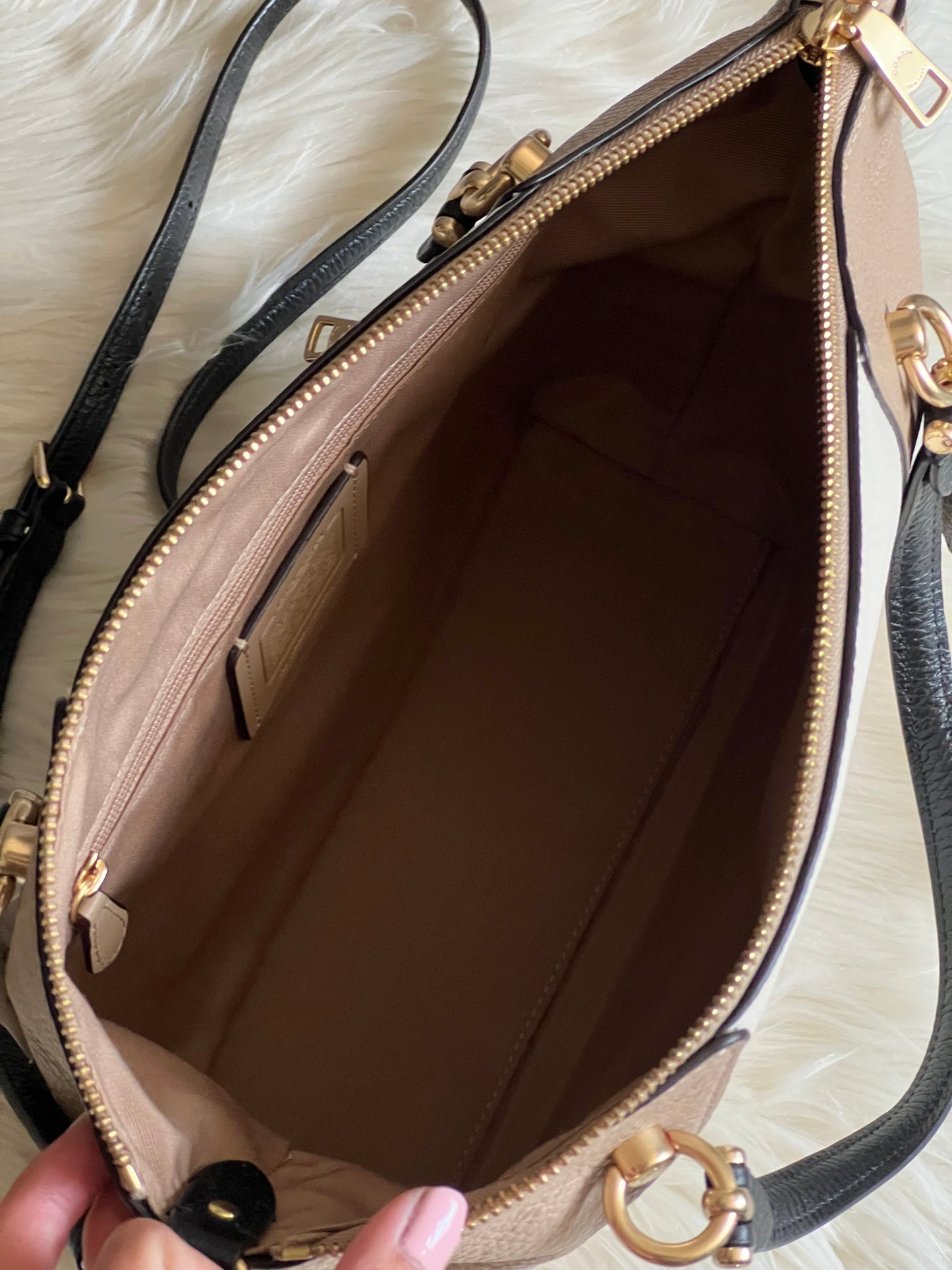 Coach Kacey Satchel in Coloblock