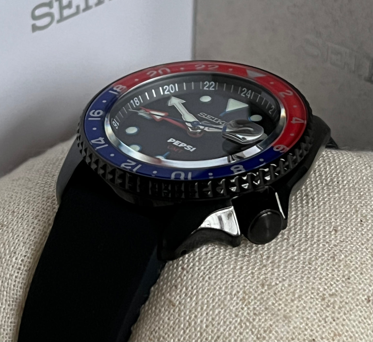 Seiko Men’s 5 Sports x Pepsi Limited Edition Automatic Watch