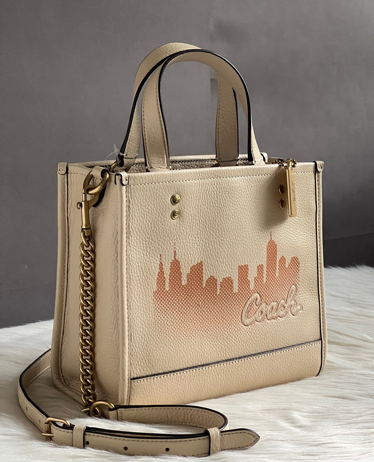 Coach X Jennifer Lopez Dempsey Tote 22 Bag