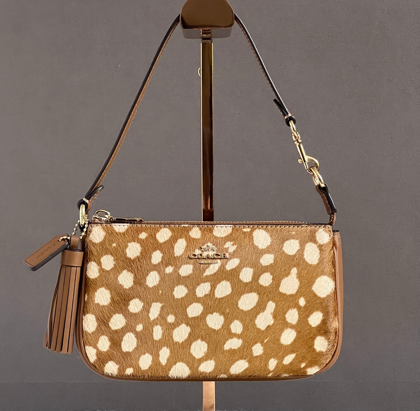 Coach Nolita 19 with Deer Print