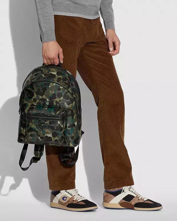 coach camouflage backpack men green Coach Charter Backpack with Camo Print – Club de Mode