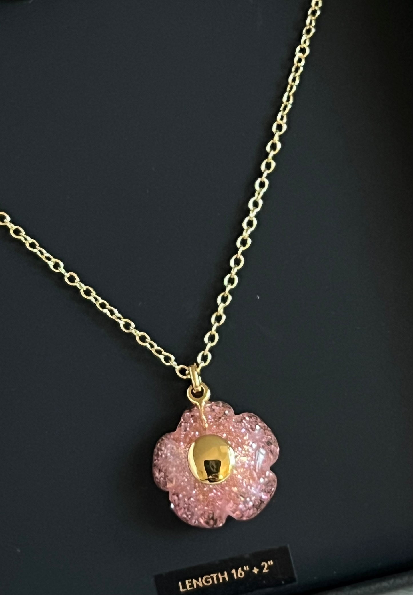 Coach Tea Rose Necklace