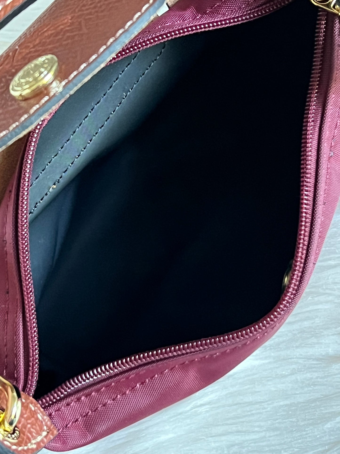 Longchamp XS Le Pliage Original Pouch with Strap