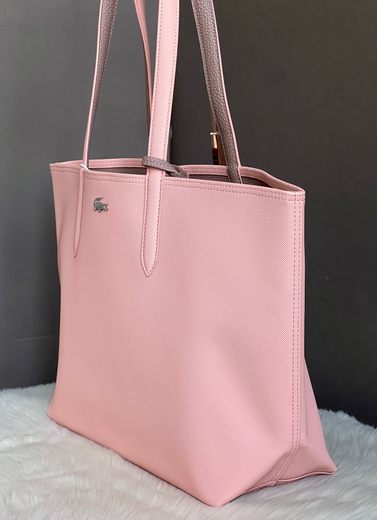 Lacoste Women’s Anna Reversible Tote with Pouch