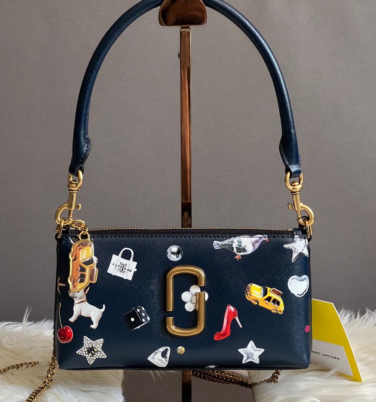 Marc Jacobs The Trinket Snapshot Convertible Shoulder Bag