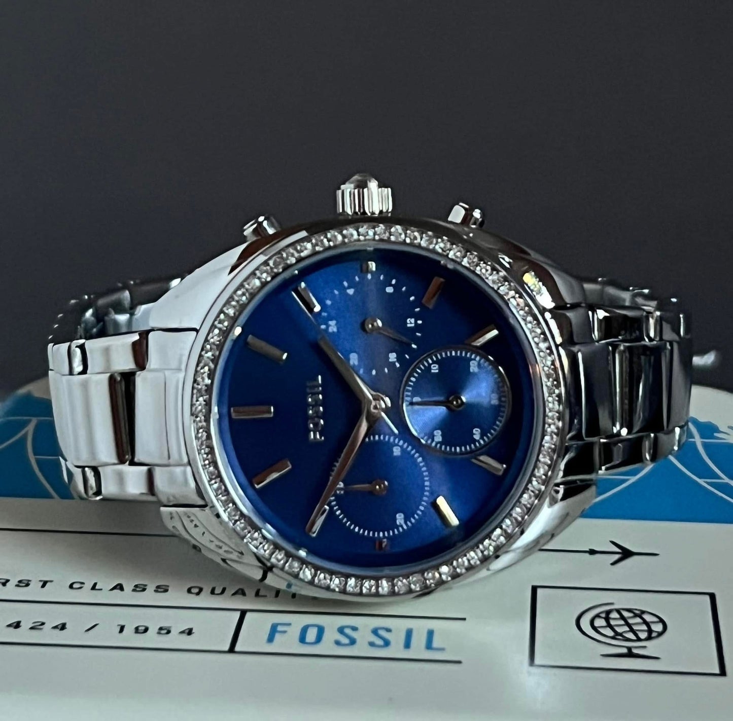 Fossil Women’s Vale Chronograph Stainless Steel Watch