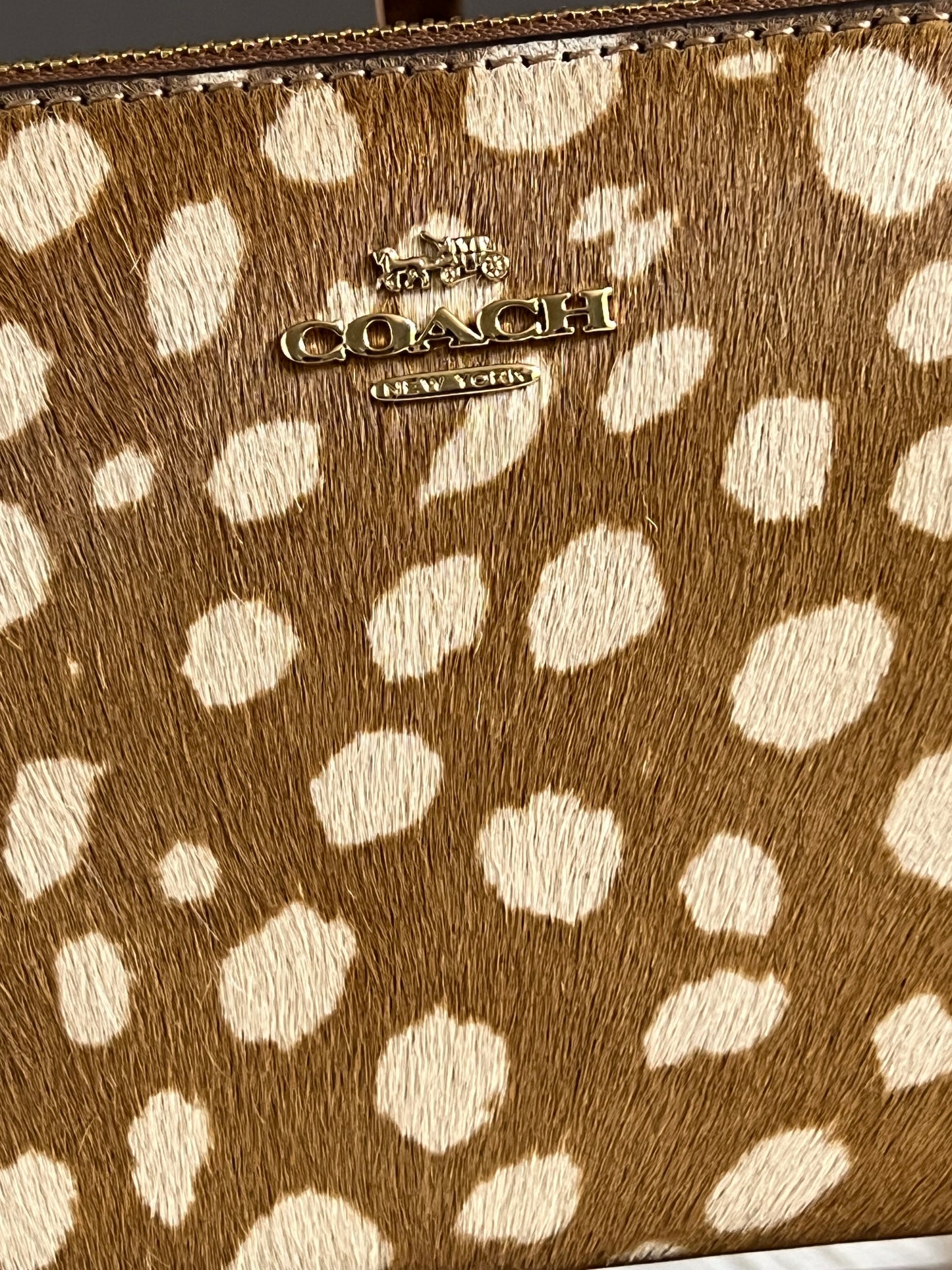 Coach Nolita 19 with Deer Print