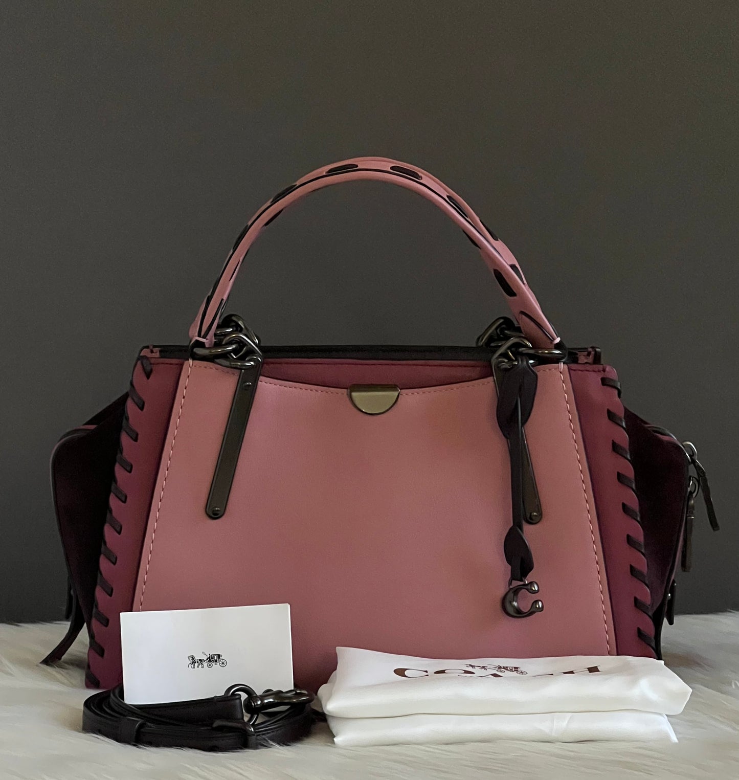 Coach Dreamer In Colorblock With Whipstitch