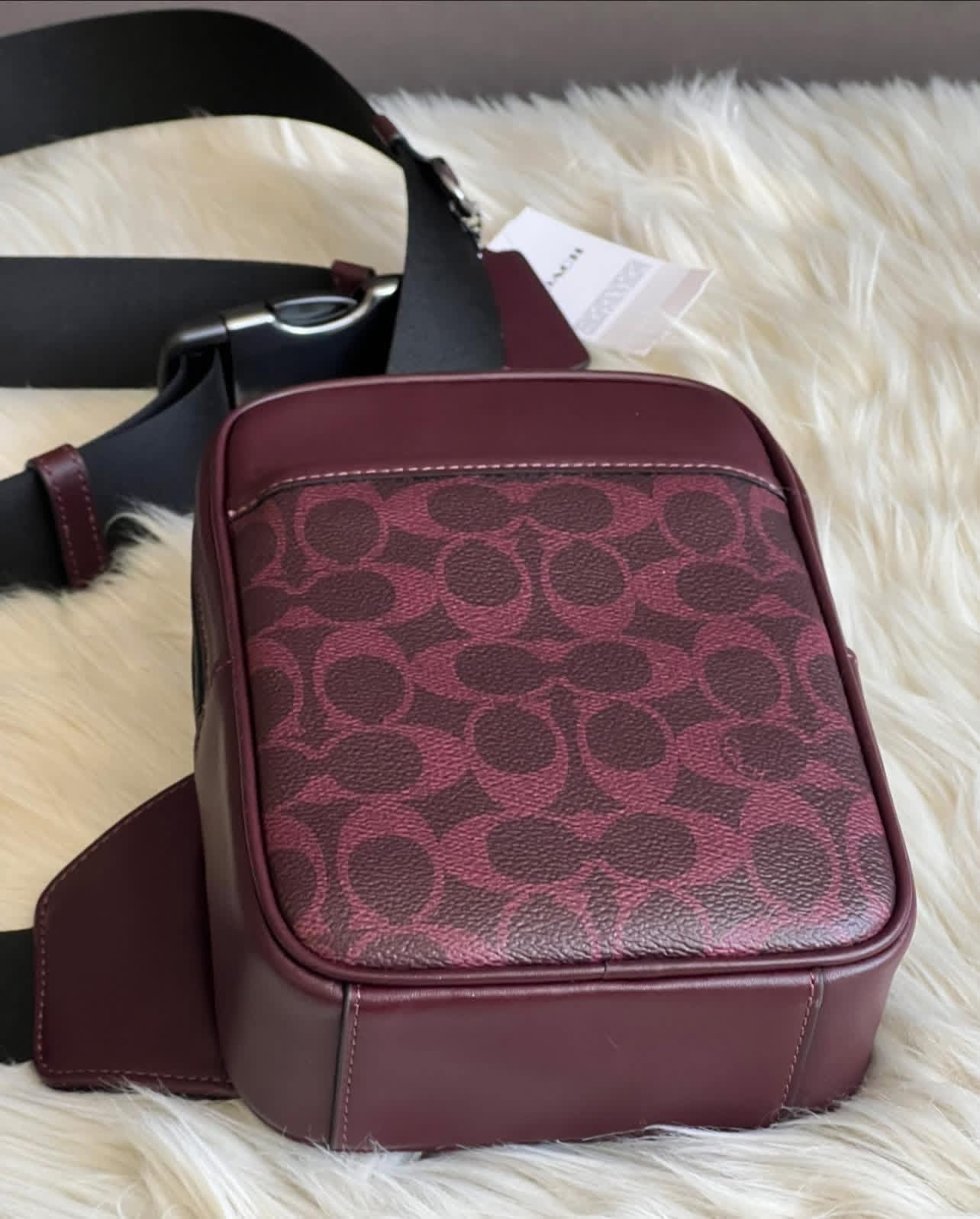 Coach Small Turner Pack In Signature Canvas