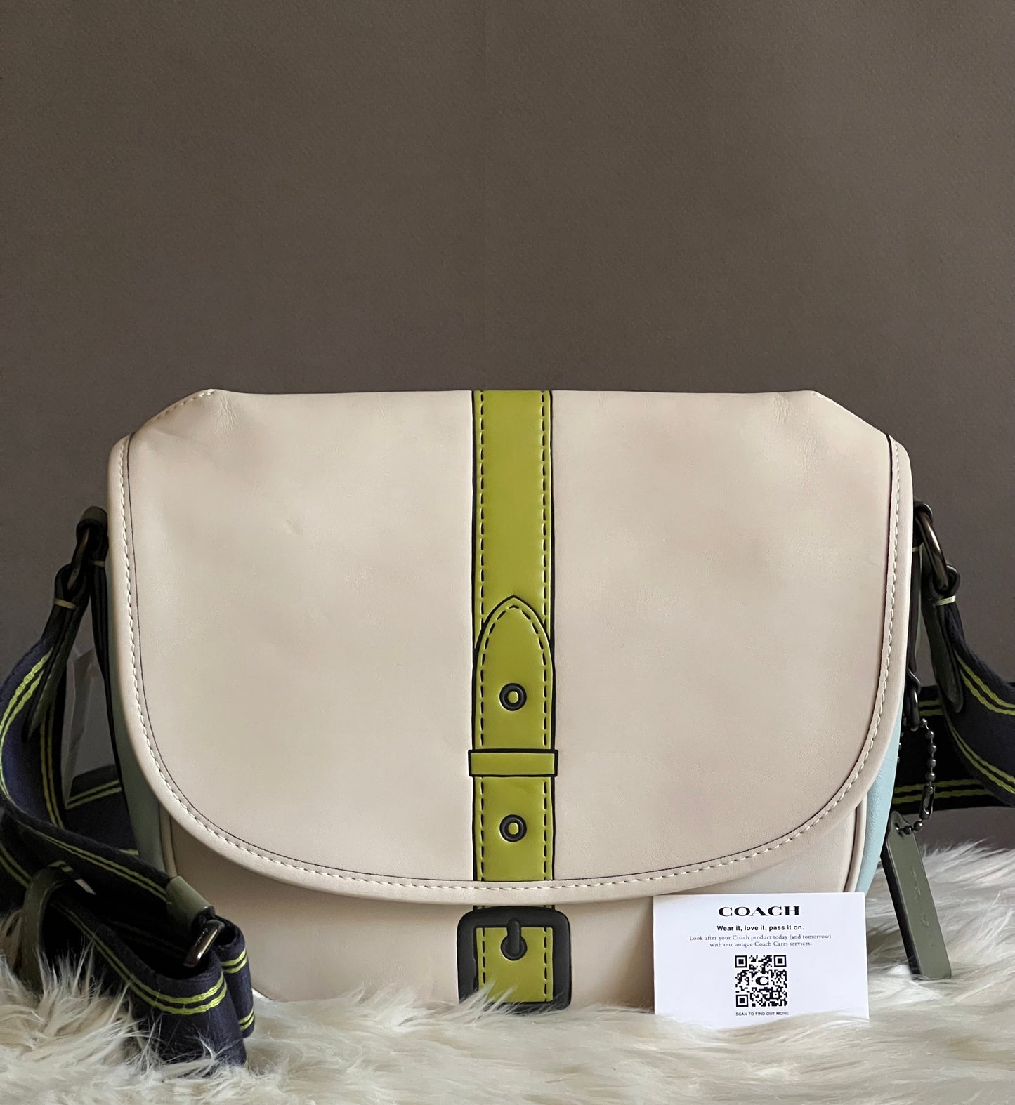 Coach Hitch Crossbody with Trompe L’oeil