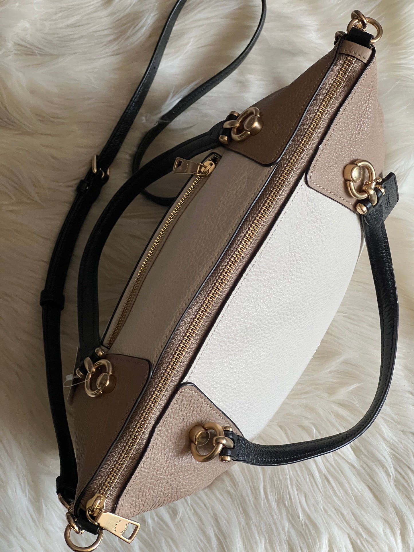 Coach Kacey Satchel in Coloblock