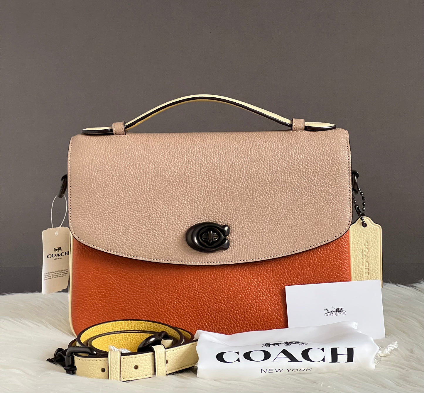 Coach Cassie Crossbody In Colorblock
