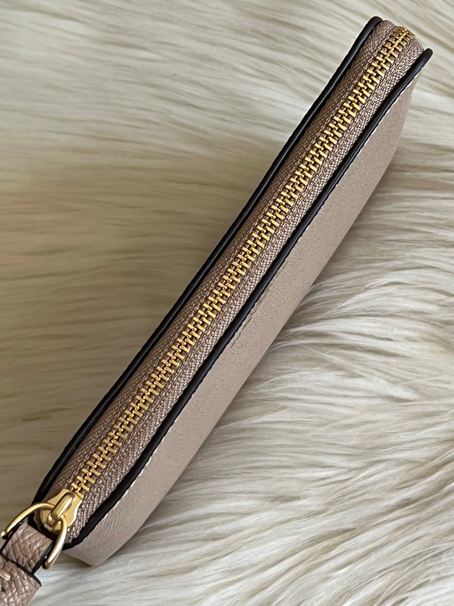 Coach Corner Zip Wristlet