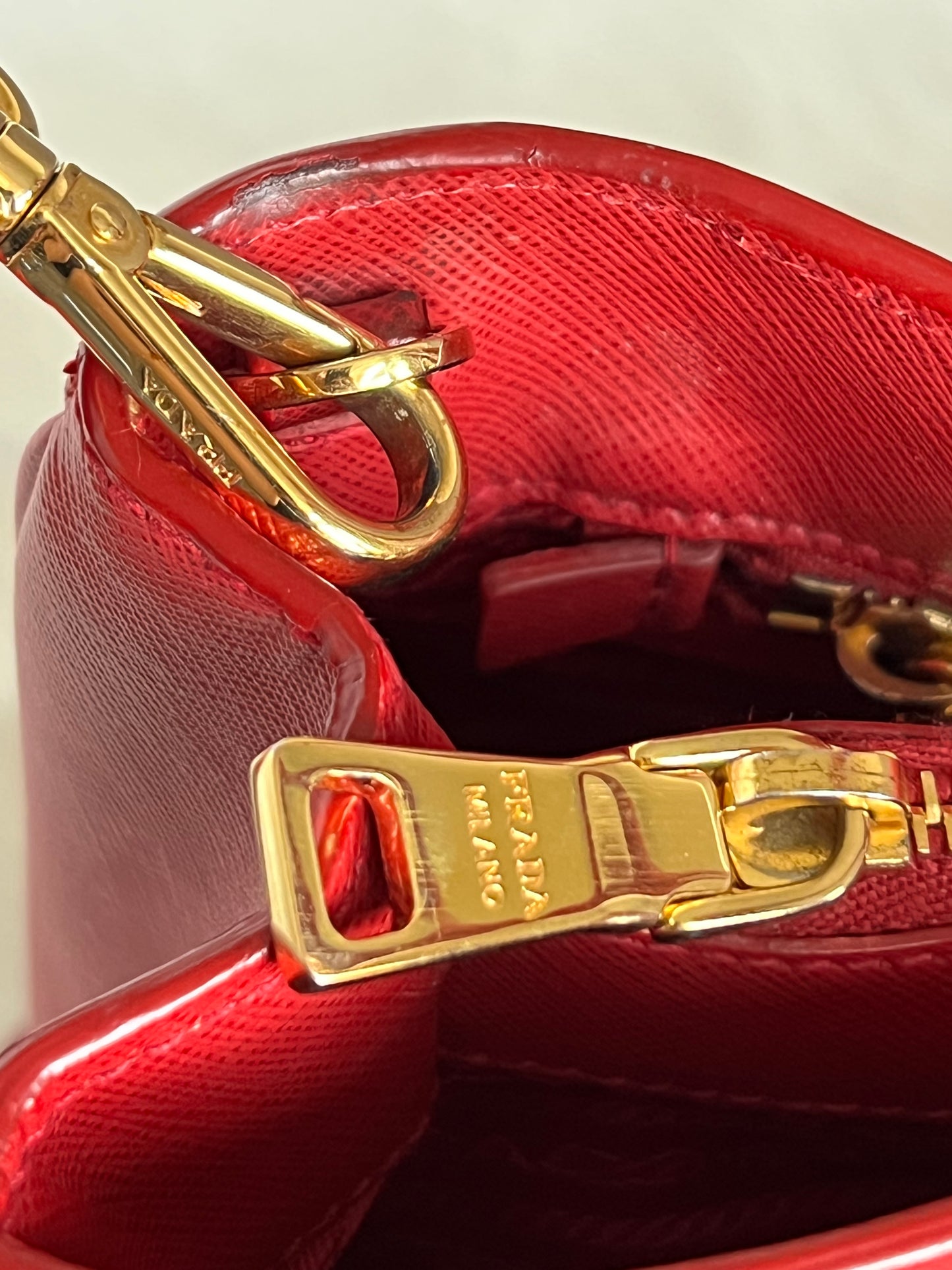 Prada Large Saffiano Lux Galleria Tote Bag