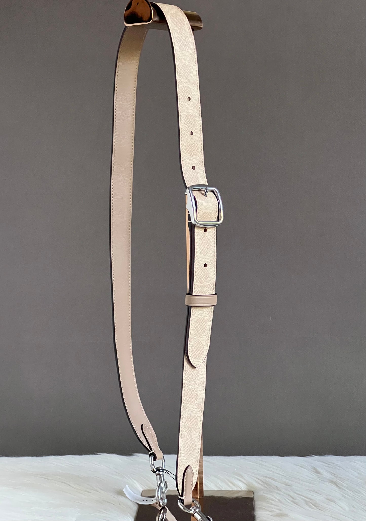 Coach Reversible Strap In Signature Canvas