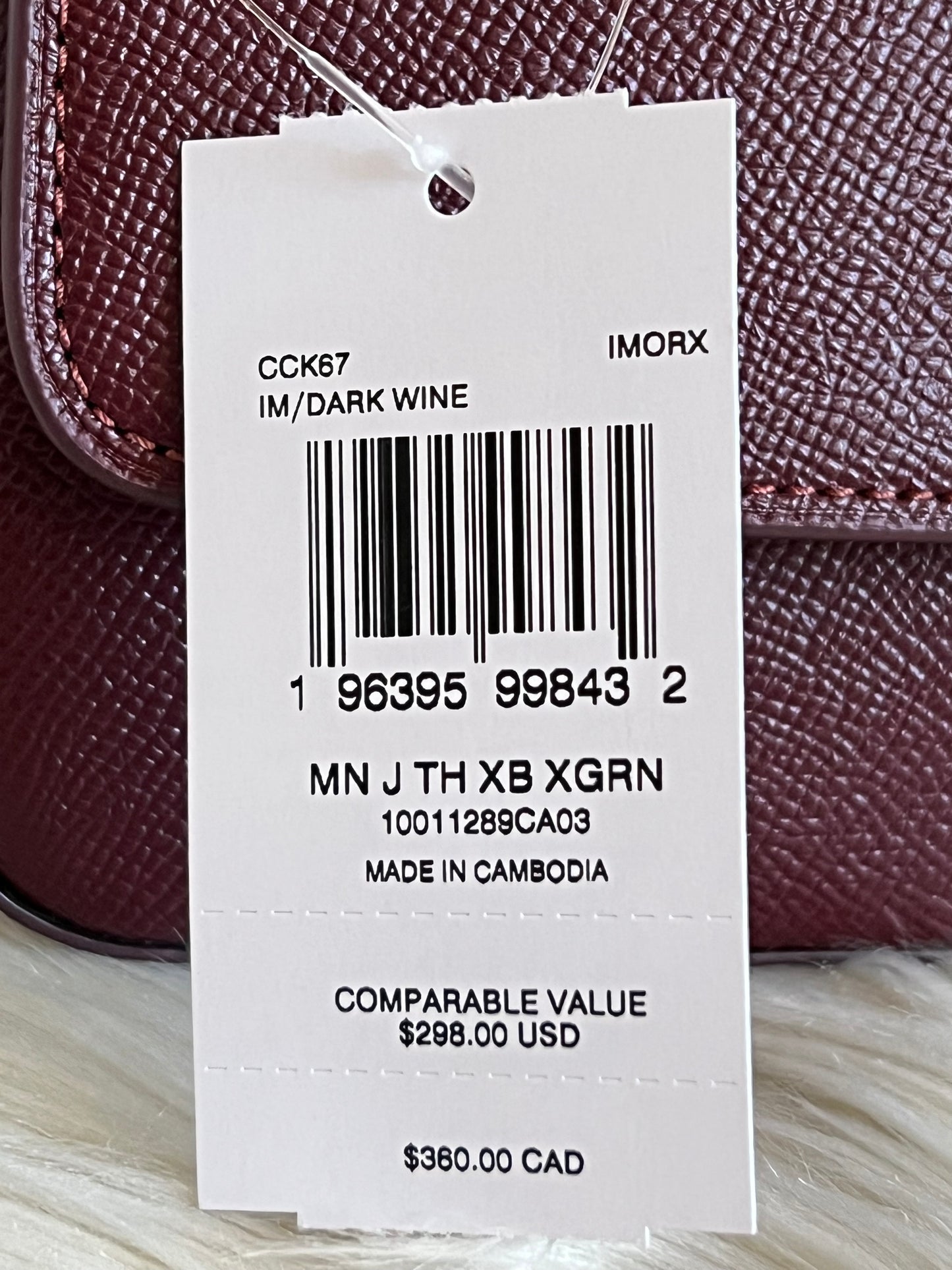 Coach Mini Josie Top Handle Bag