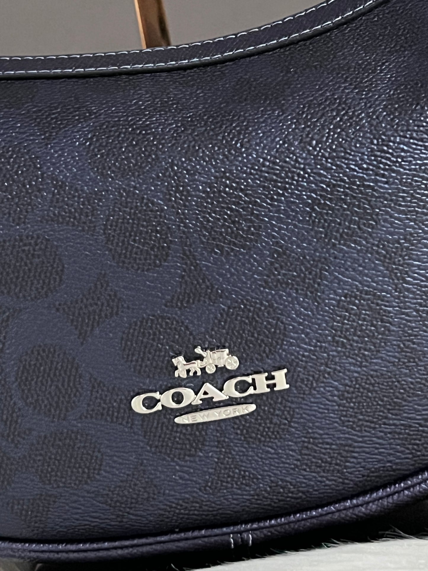 Coach Aria Shoulder Bag In Signature Canvas
