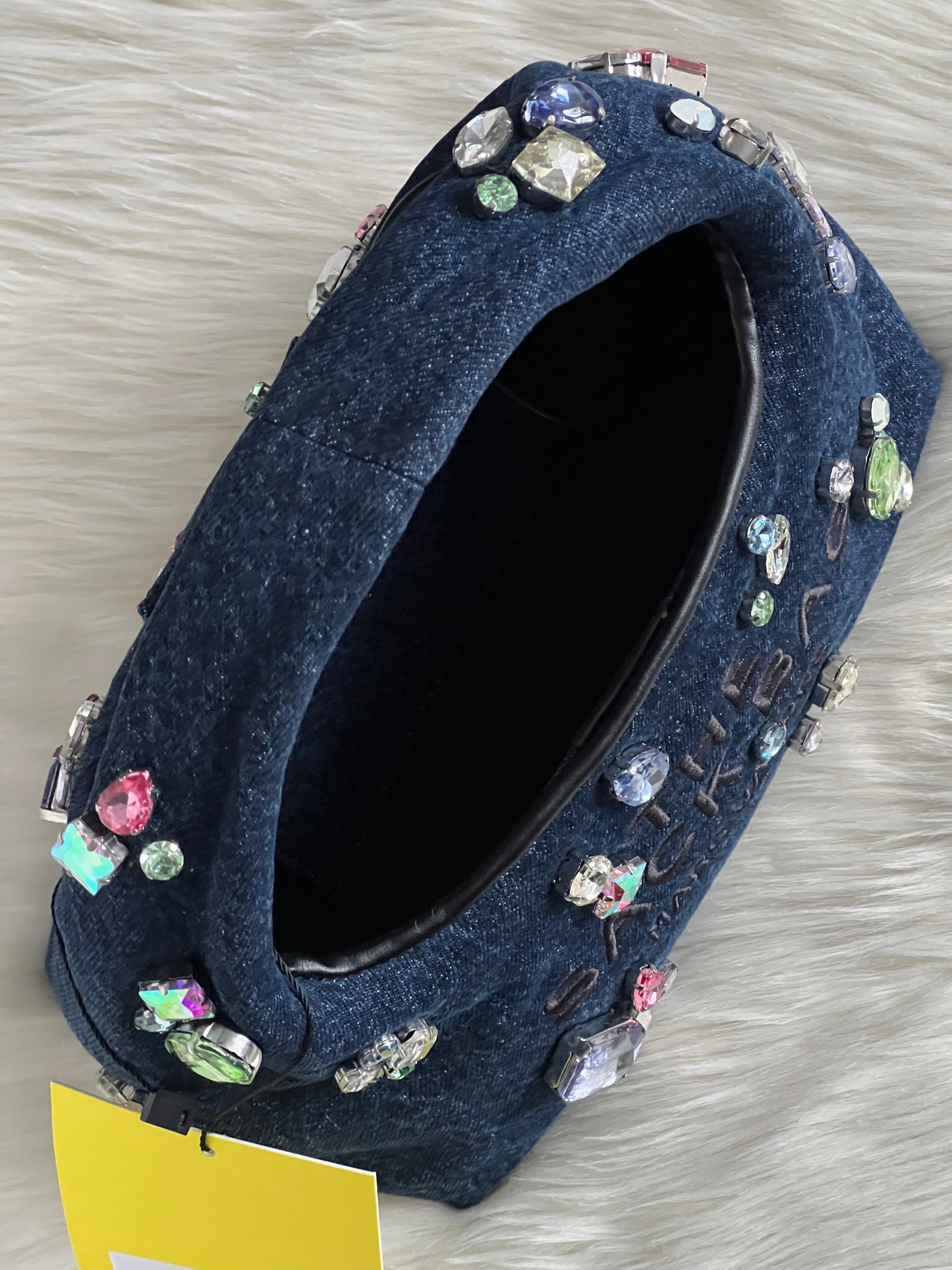 Marc Jacobs The Gem Denim Mini Sack Bag