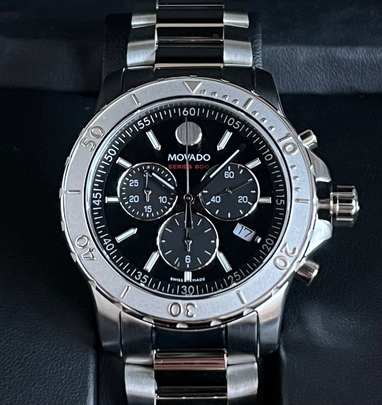 Movado Men’s Series 800 Chronograph Watch