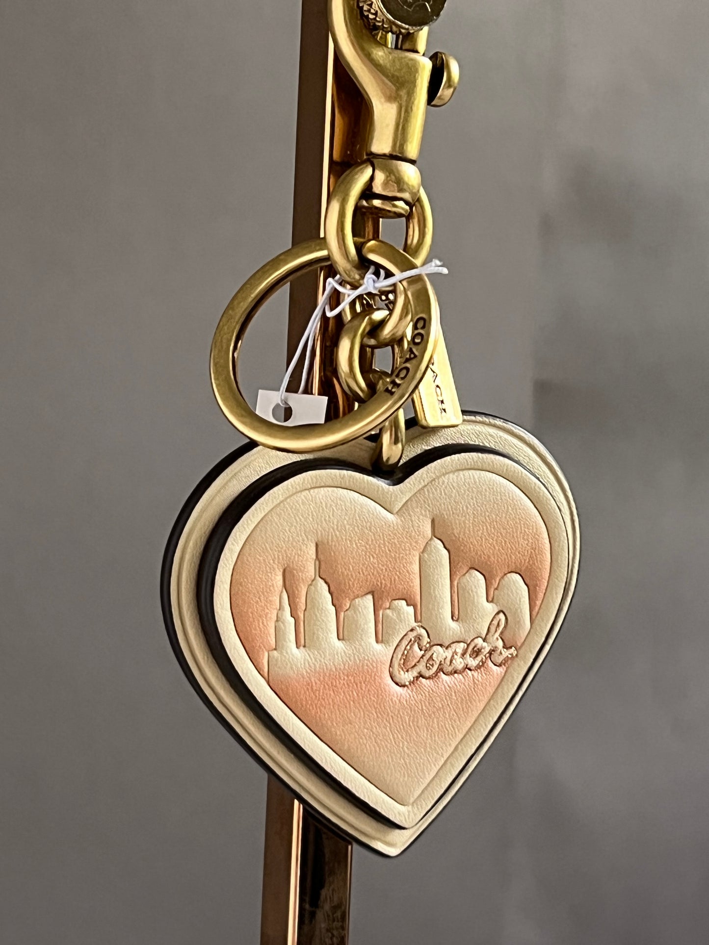 Coach X Jennifer Lopez Heart Bag Charm