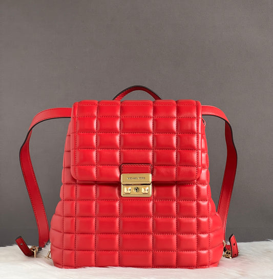 Michael Kors Tribeca Small Quilted Leather Backpack