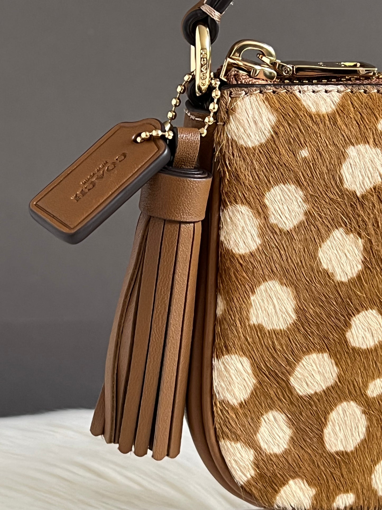 Coach Nolita 19 with Deer Print