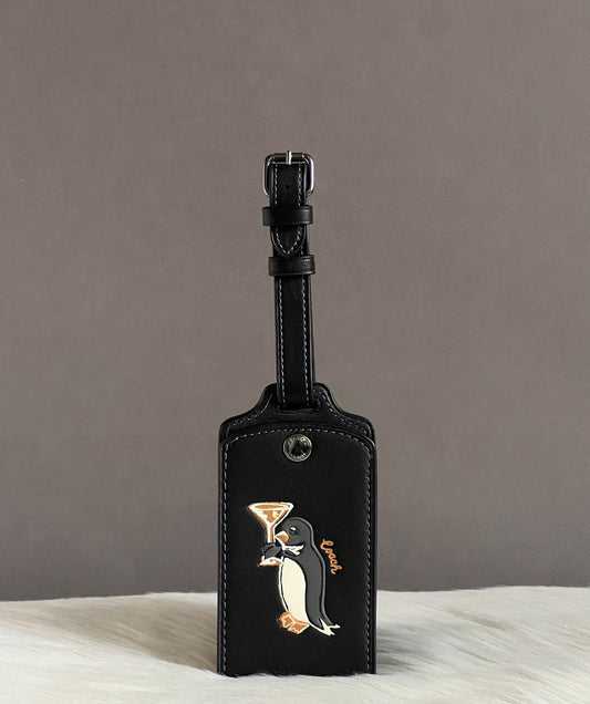 Coach Penguin Luggage Tag
