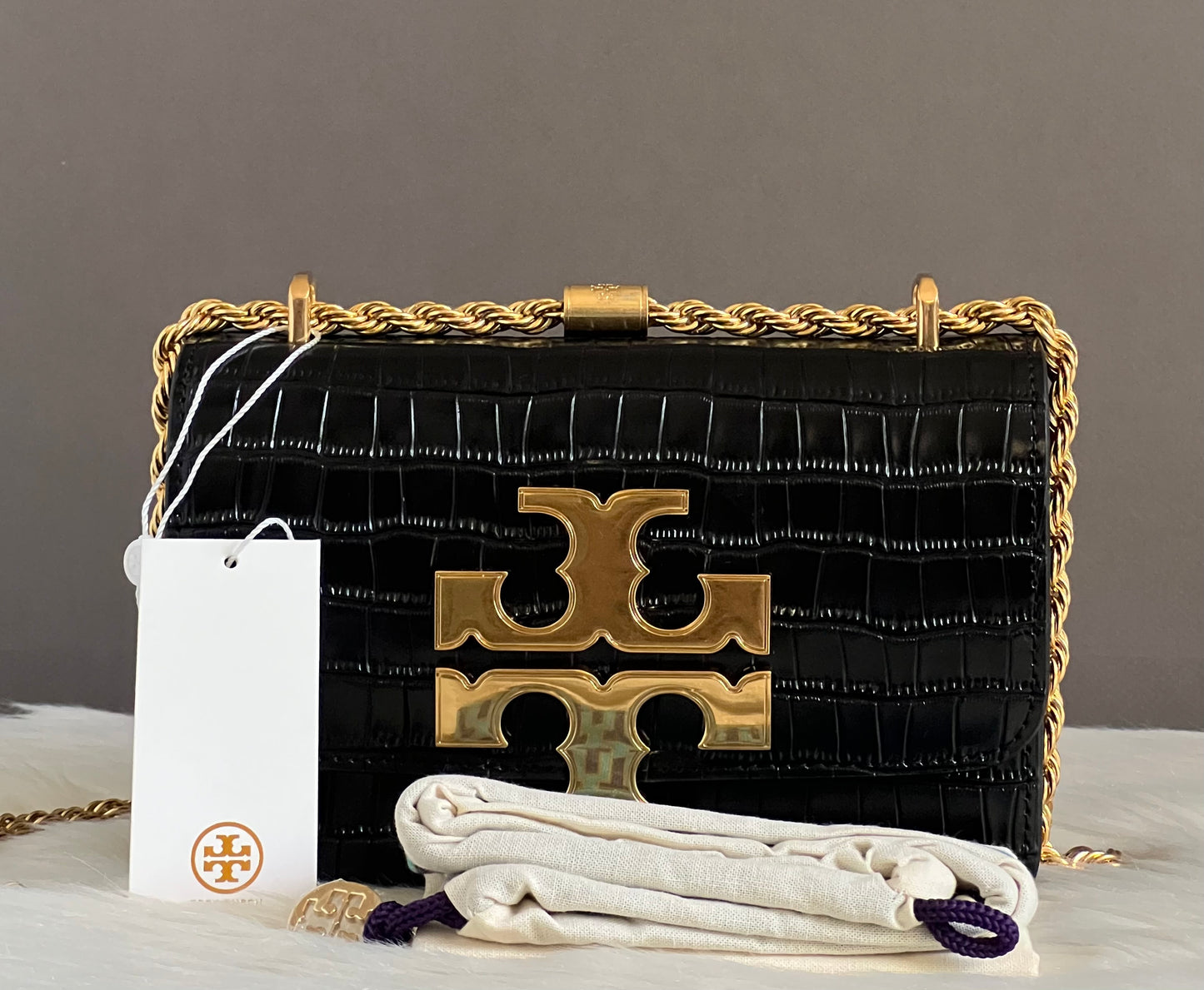 Tory Burch Small Eleanor Embossed Bag