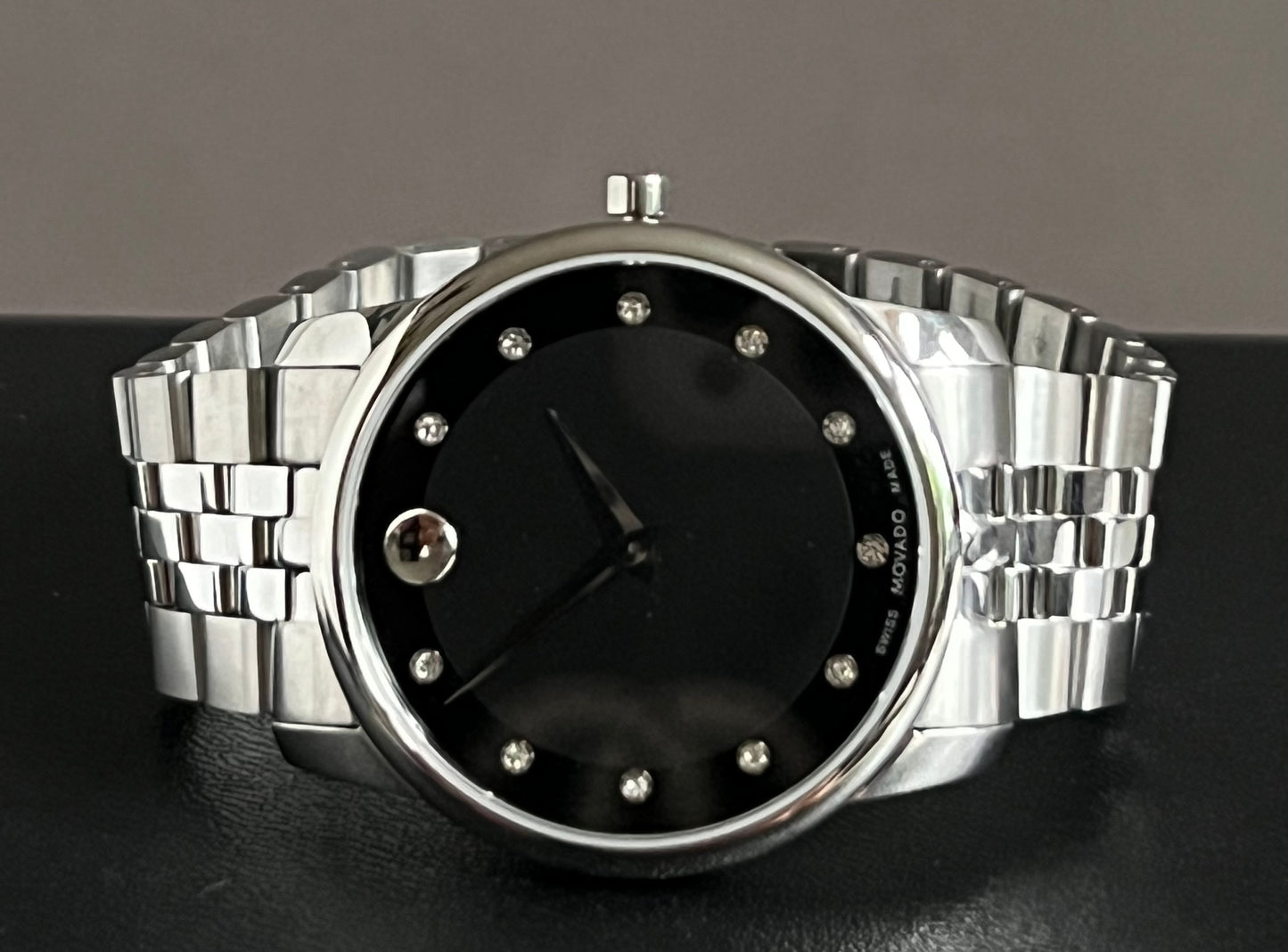 Movado Men’s Museum Classic 11 Diamond Watch