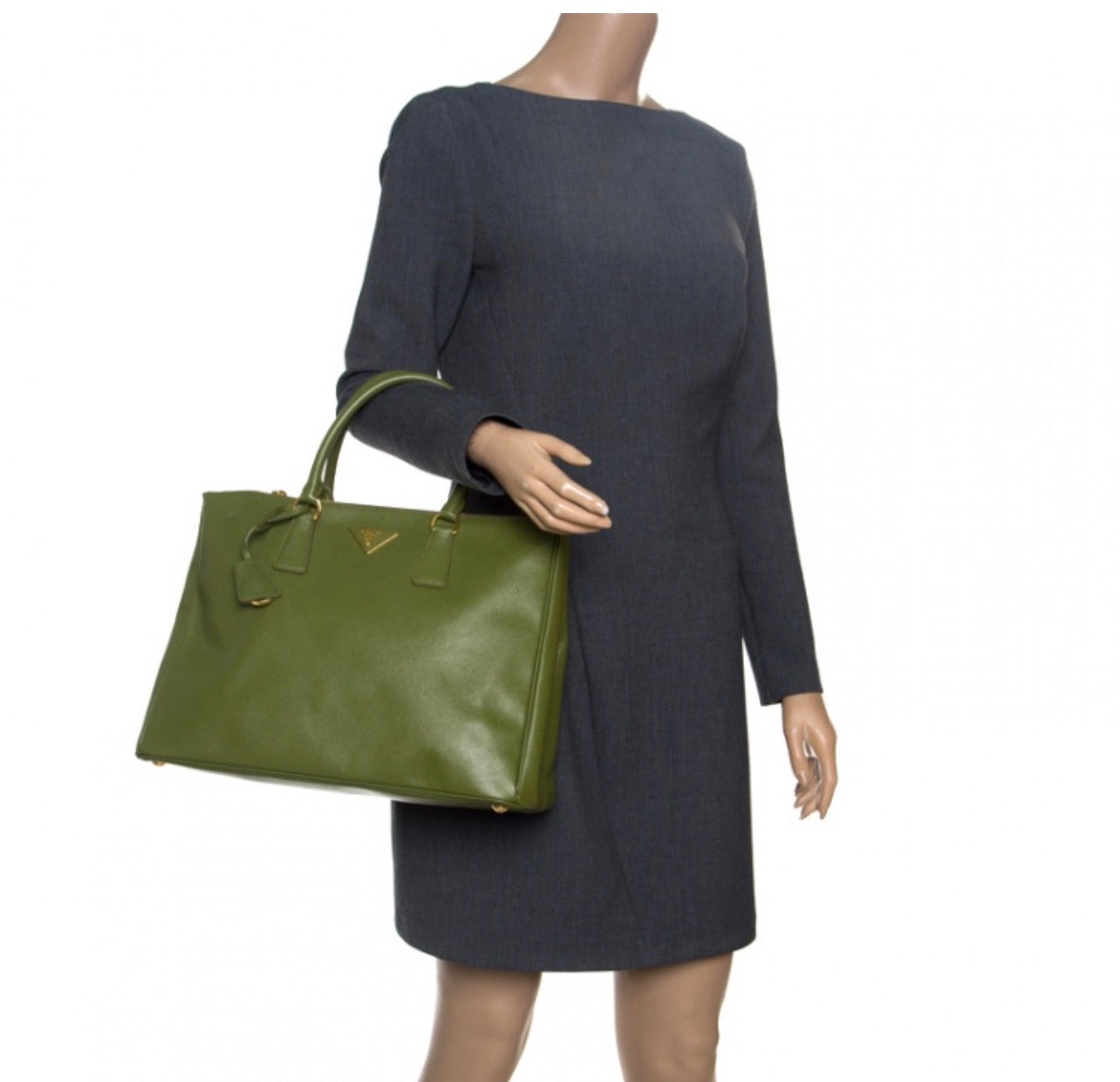 Prada Large Saffiano Lux Galleria Tote Bag
