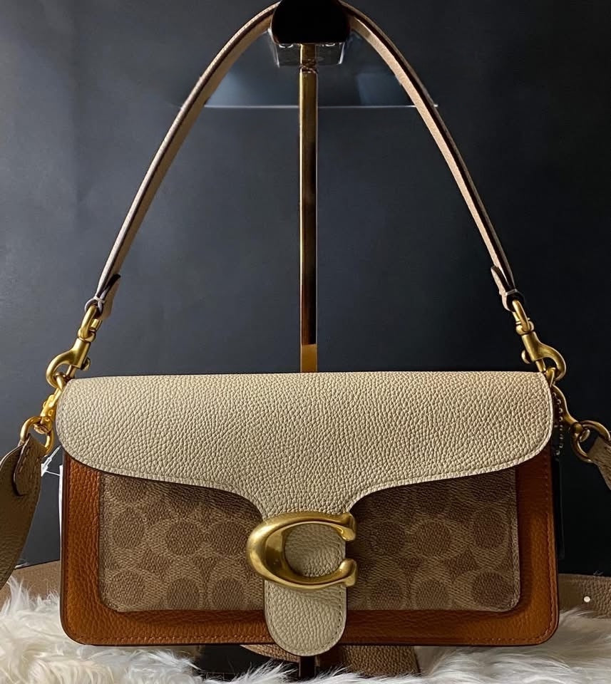 Coach Tabby Shoulder Bag 26 with Signature Canvas
