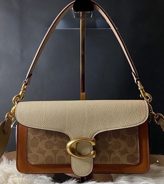 Coach Tabby Shoulder Bag 26 with Signature Canvas