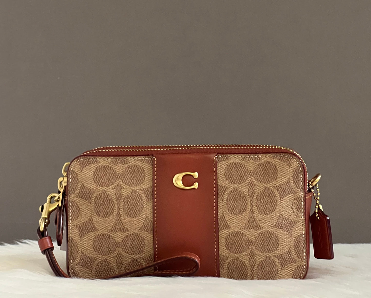 Coach Kira Crossbody Bag In Colorblock Signature Canvas