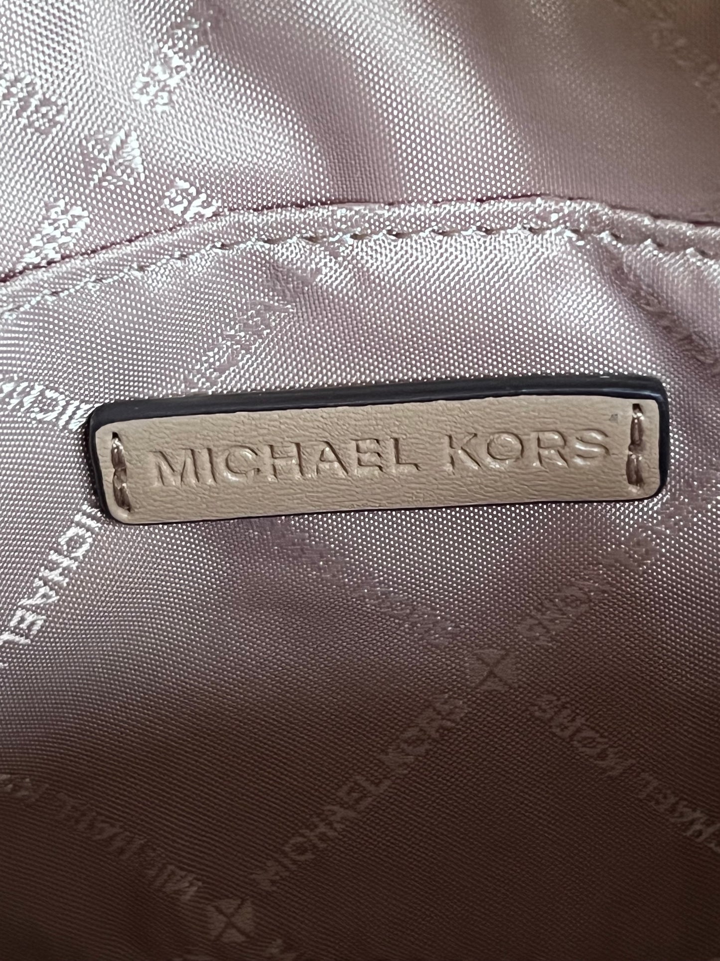 Michael Kors Jet Set Small Signature Logo Camera Crossbody Bag