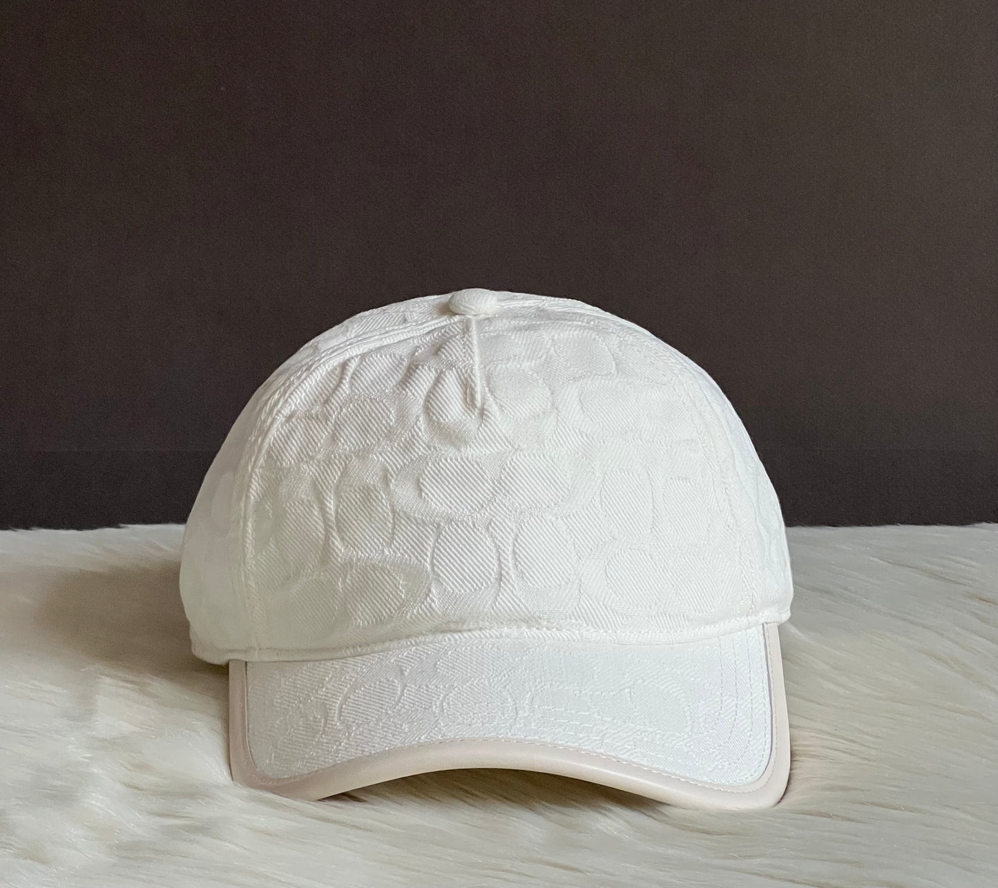 Coach Signature Jacquard Baseball Hat