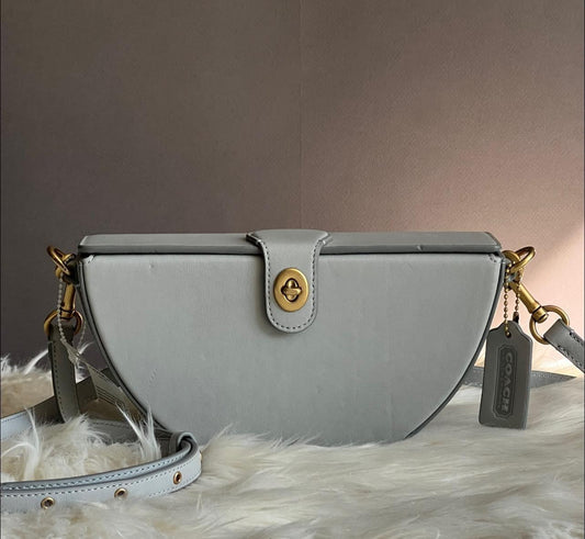 Coach City Blocks Semi Circle Bag