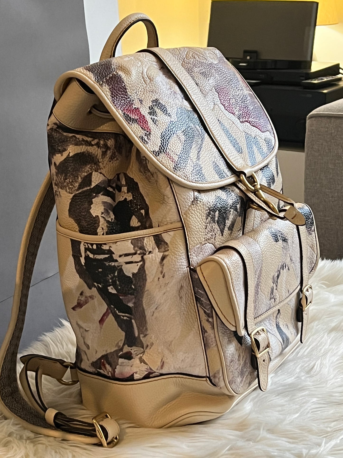 Coach X Mint + Serf Carriage Backpack