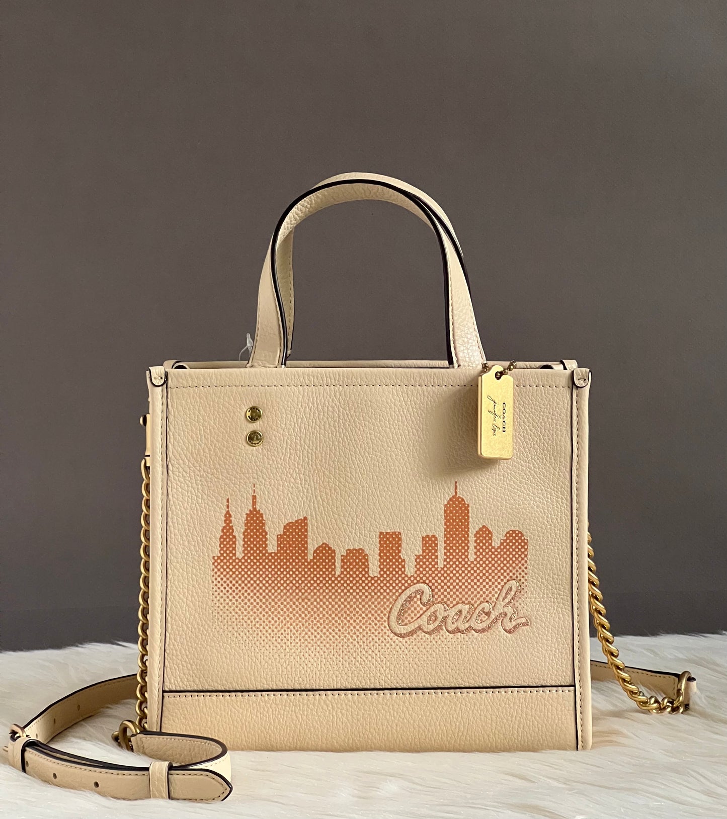 Coach X Jennifer Lopez Dempsey Tote 22 Bag