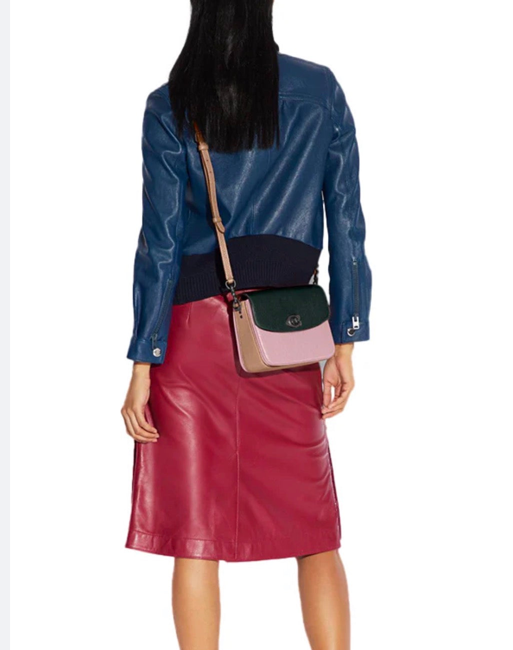 Coach Cassie Crossbody 19 In Colorblock