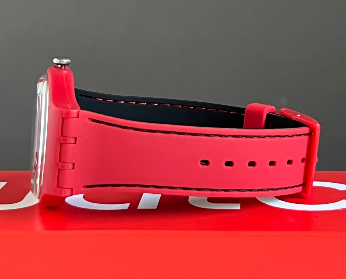 Swatch Red Brake Watch