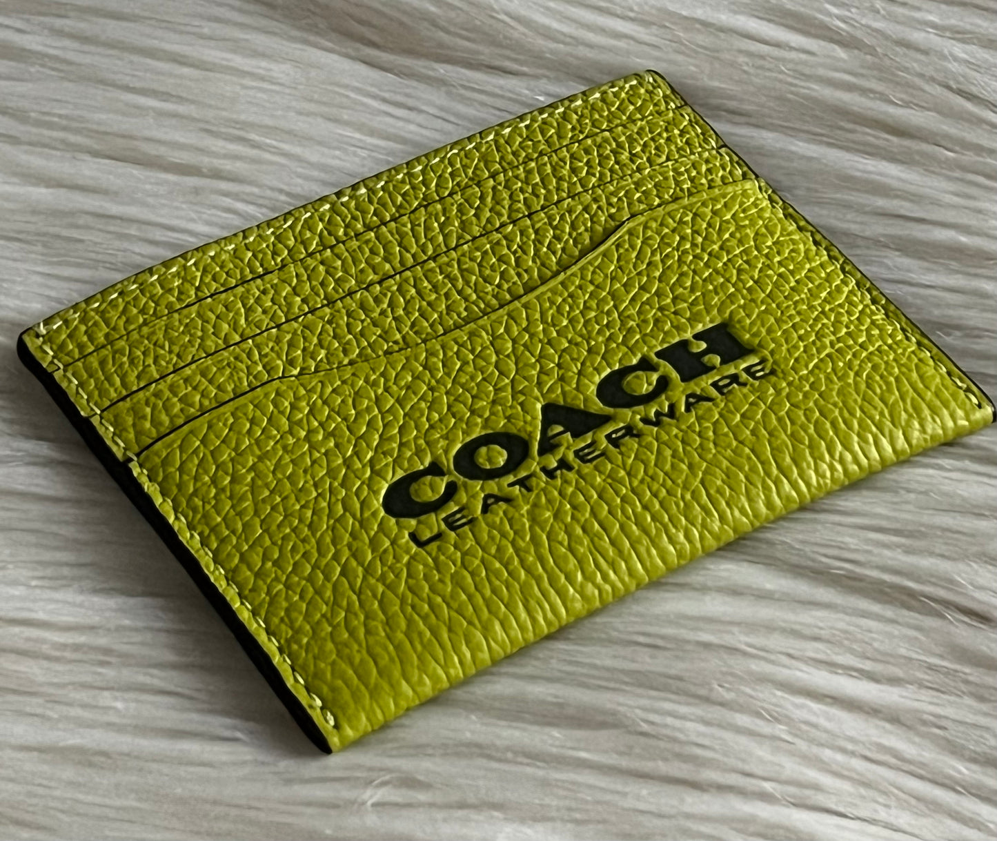 Coach Flat Card Case Leatherware