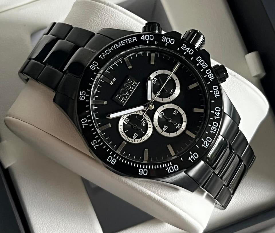 Hugo Boss Men’s Black Dial Watch