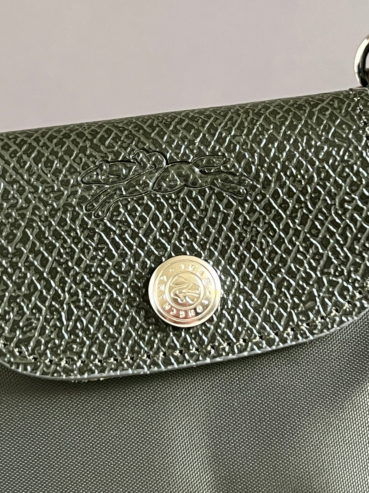 Longchamp XS Le Pliage Original Pouch with Strap