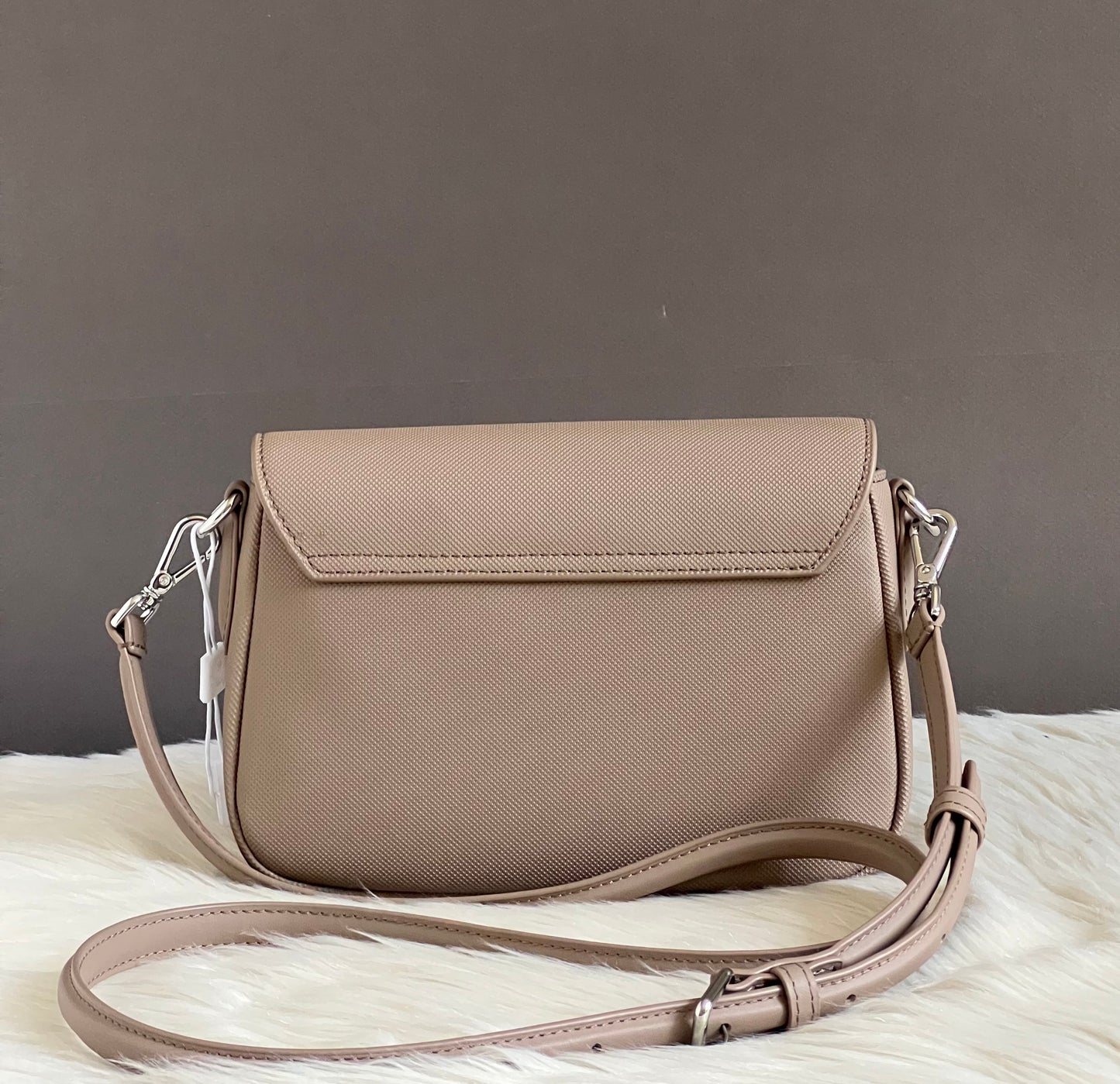 Lacoste Women's Flap Close Shoulder Bag