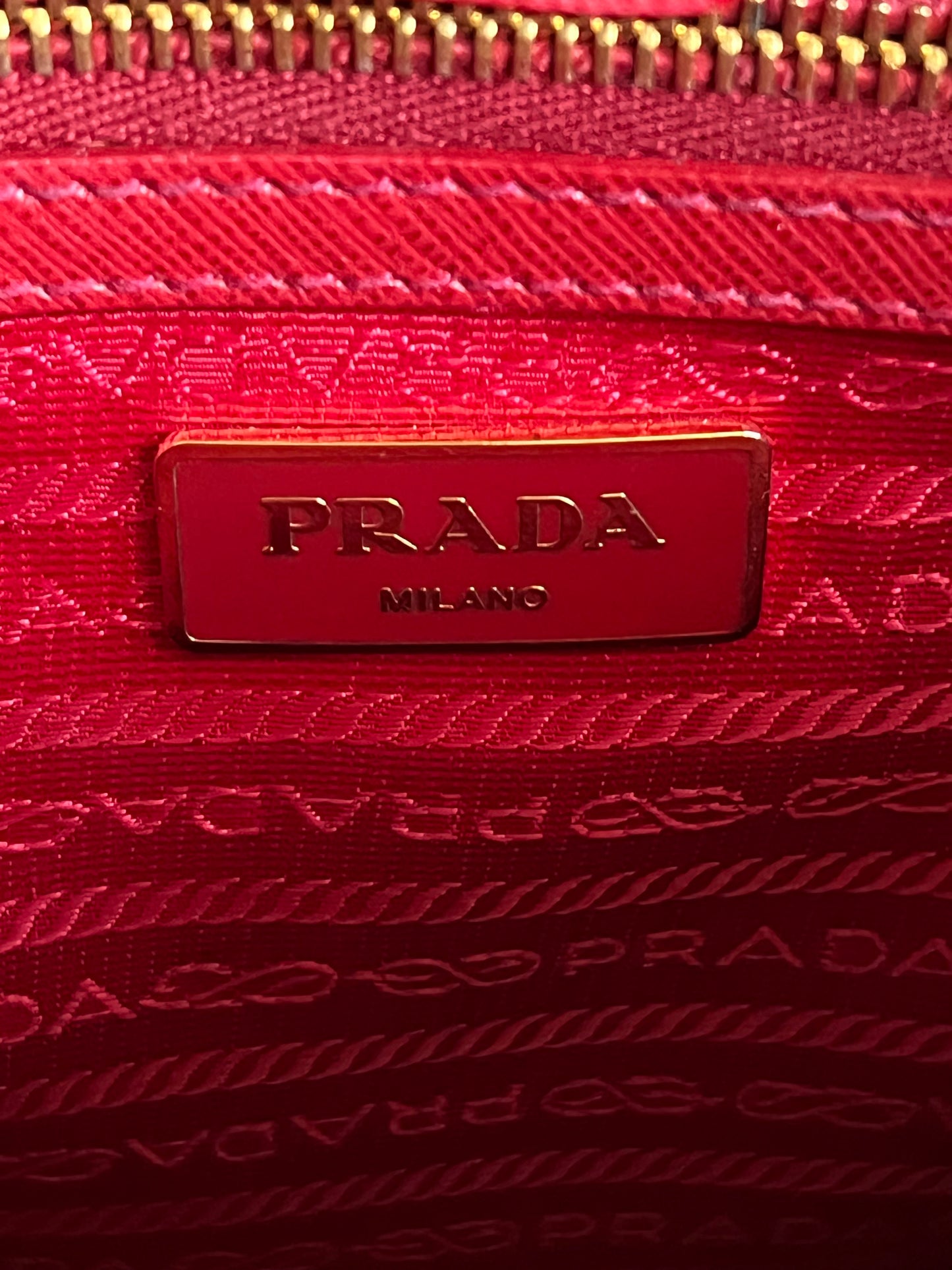 Prada Large Saffiano Lux Galleria Tote Bag