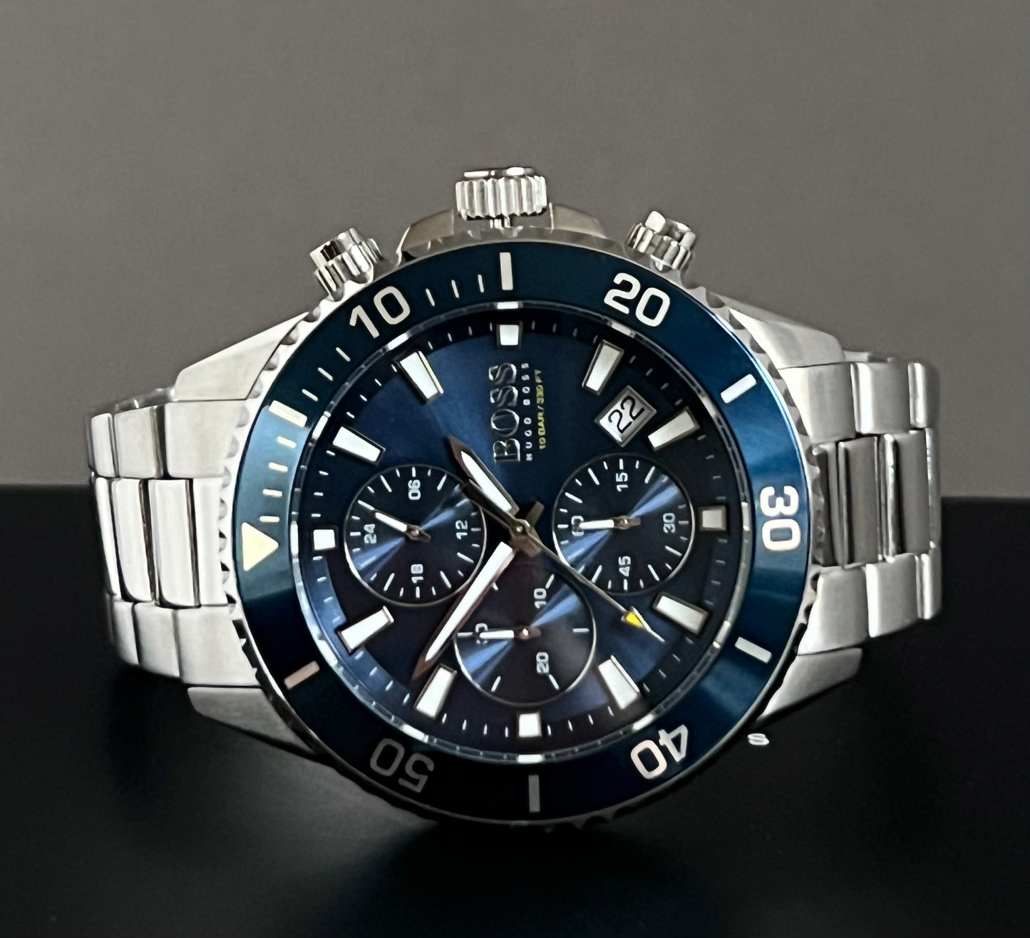 Hugo Boss Men’s Admiral Blue Dial Watch